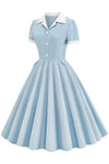 Casual Vintage Swing Dress