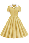 Casual Vintage Swing Dress