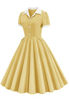 Casual Vintage Swing Dress