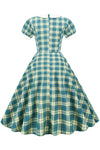 Vintage Plaid Dress