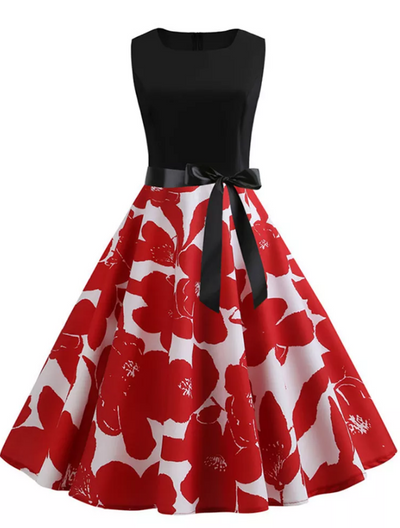 Vintage Pin Up Balloons Dress