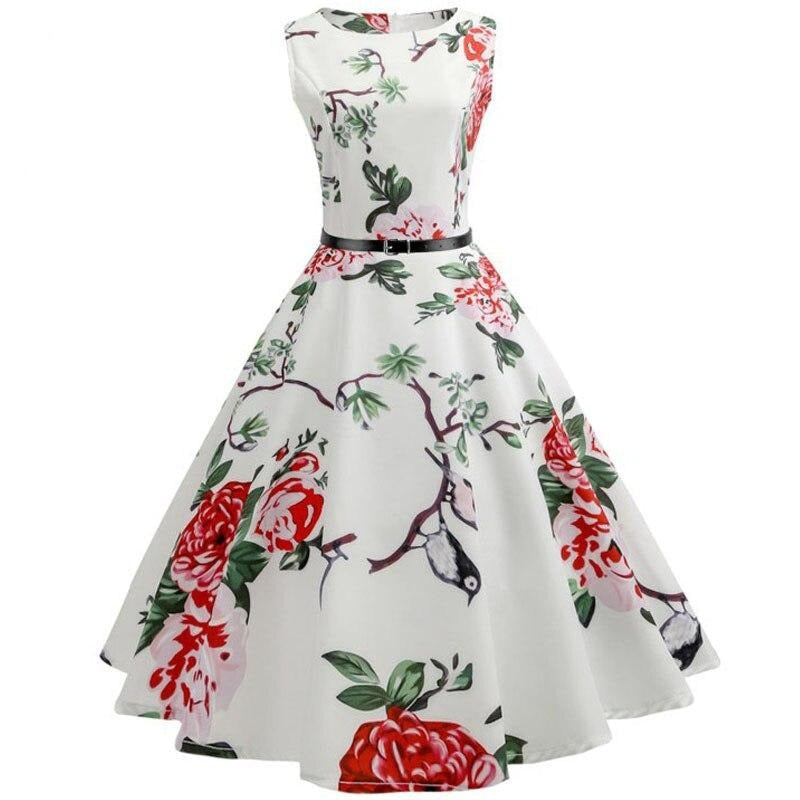 Vintage Floral Dress