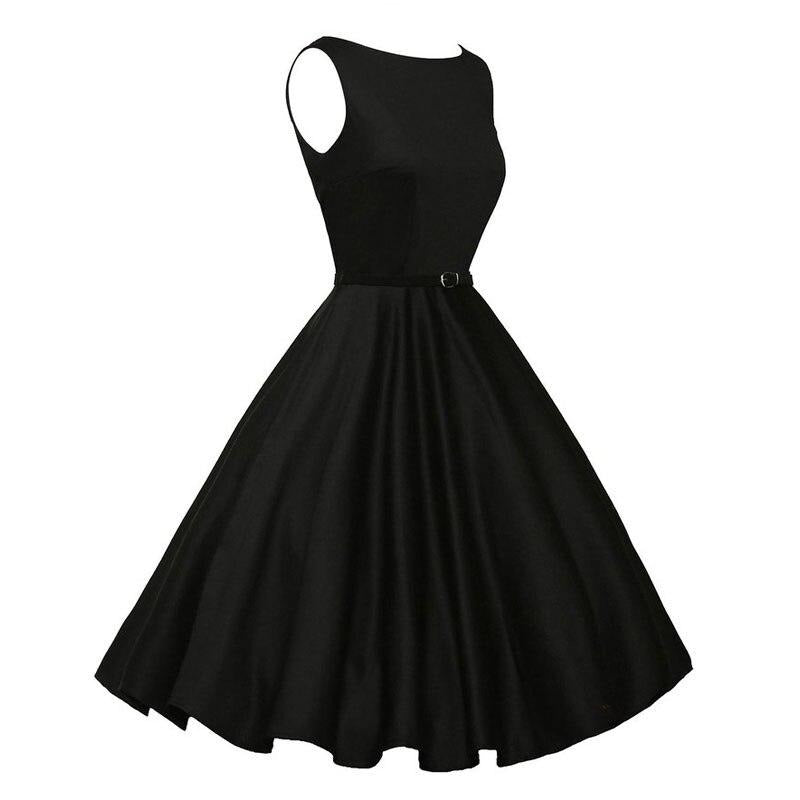 Black Rockabilly Dress