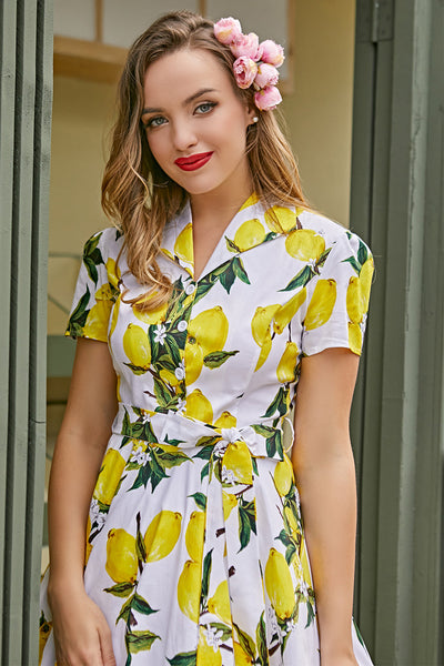 Summer Print Vintage Dress