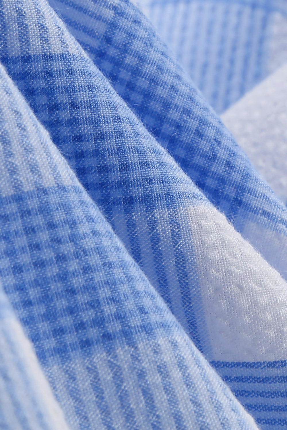 Women Plaid Backless Retro Dress