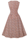 50s Dress Dusty Pink