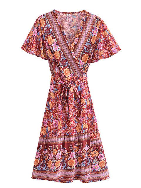 70s Dress Women's Fashion