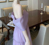 40s Lavender Prom Dress