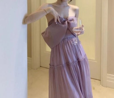 40s Lavender Prom Dress