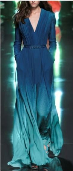 40s Vintage Blue Dress