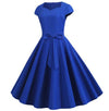 Vintage 50s Dress Blue