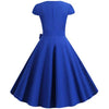 Vintage 50s Dress Blue