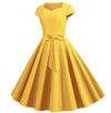 Yellow Vintage 50s Dress