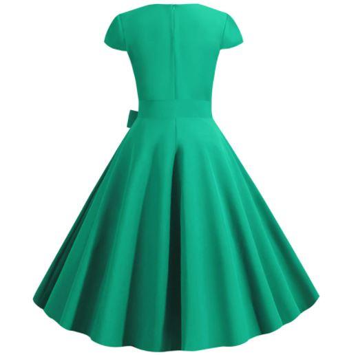 Green Vintage 50s Dress