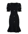 40s 50s Dress Black