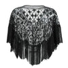 Gatsby Shawl Black