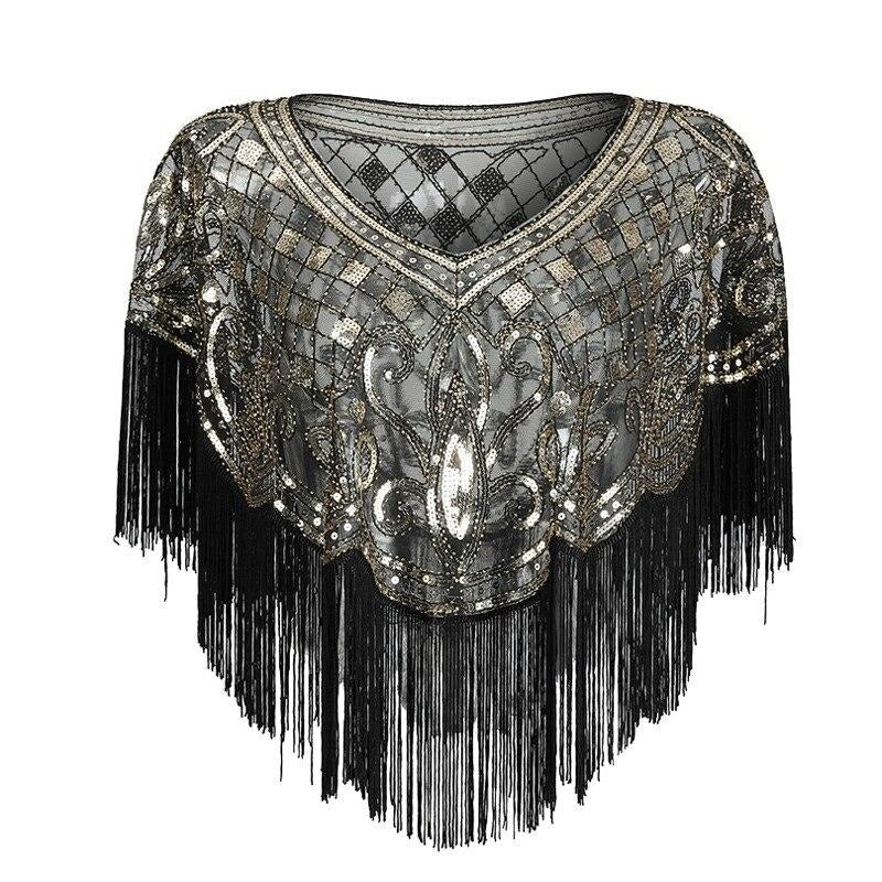 Gold Gatsby Shawl