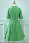 1950s Vintage Pleated Dress