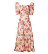 Floral 1940s Vintage Dress