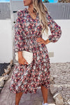 Vintage Floral Maxi Dress