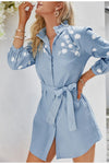 Light Blue Vintage Mini Dress