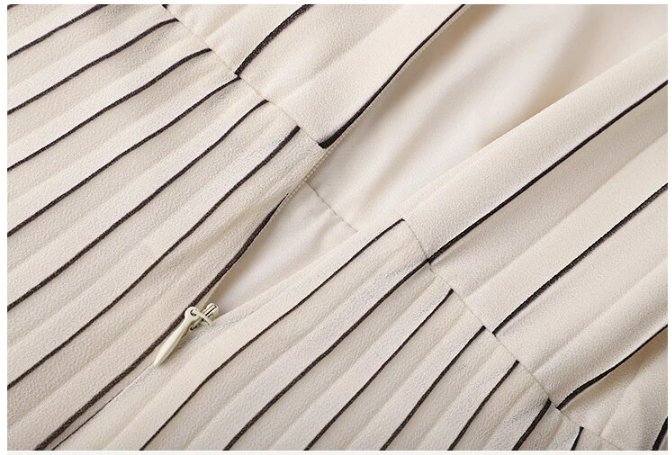 White 40s Fashion Dress