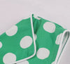 Little 50s Green Polka Dot Dress