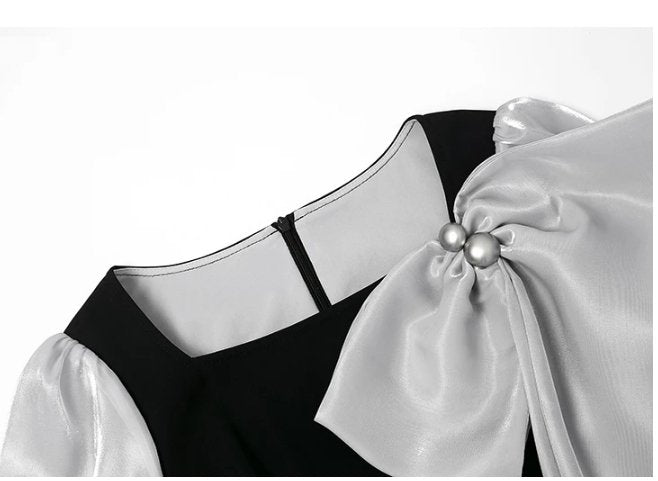 Petite Black Vintage Dress