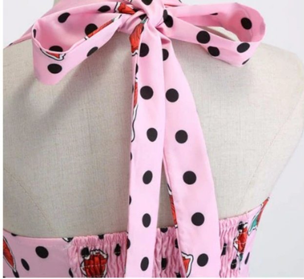 Vintage Polka Dot Dress