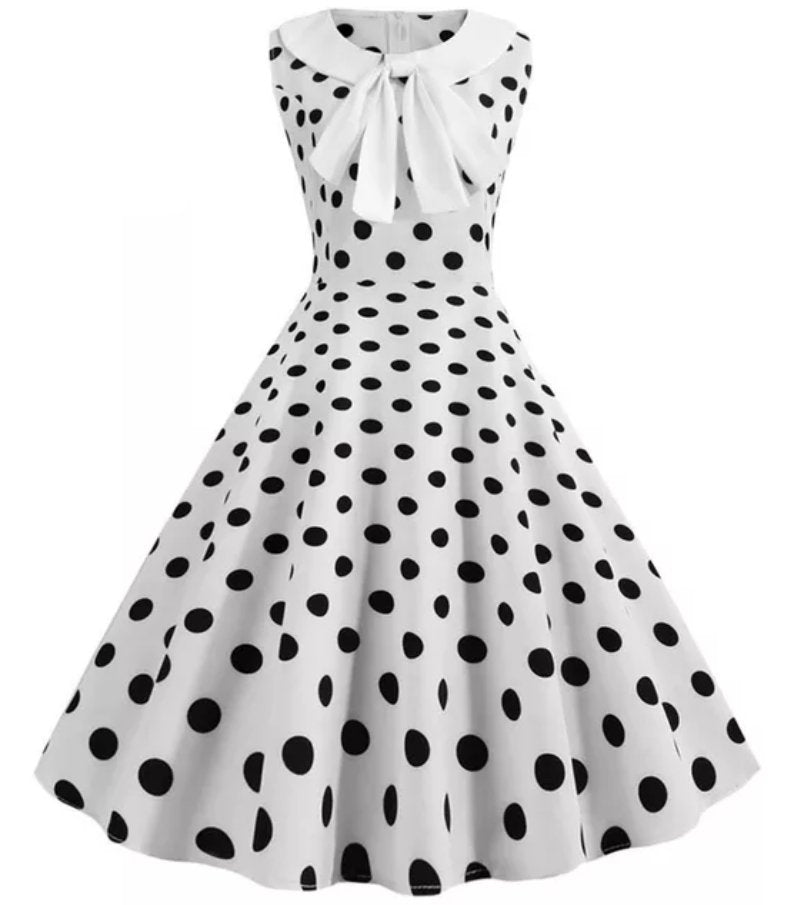 50s Polka Dot Dress