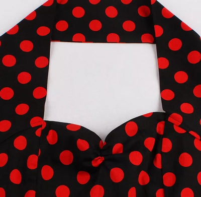 Retro 50s Polka Dot Dress