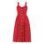 60s Polka Dot Dress Red