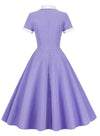 Lavender 50s American Dress