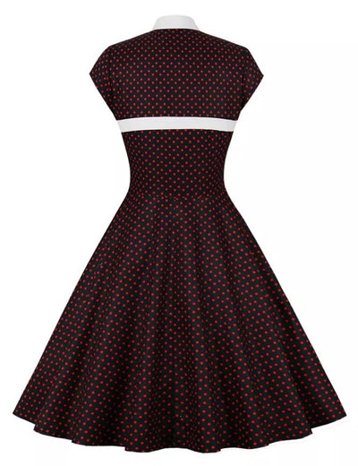 Black 50s American Dress