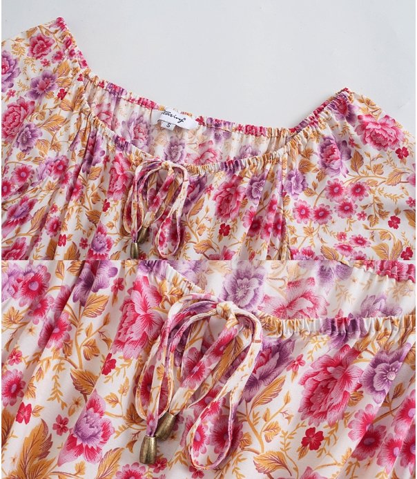 70s Style Loose Dress