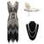 Gatsby Gold 20s Dress