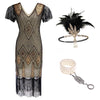 Golden Prohibition 20s Dress