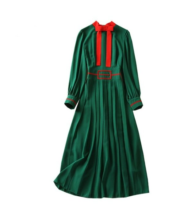 Green 30s 40s Dress