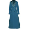 Winter 40s Dress Blue