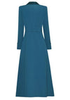 Winter 40s Dress Blue