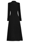 Black Winter 40s Dress