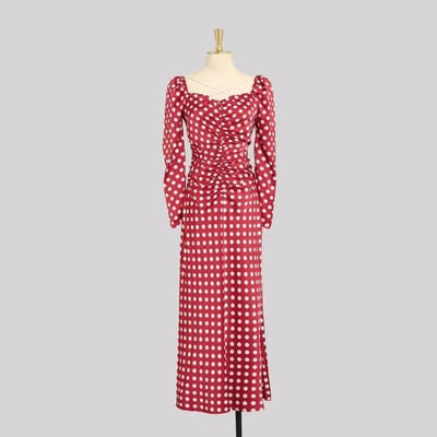 Red 40s Dress