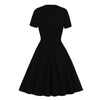 Black 50s 60s Dress