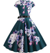 50s Dress With Flowers