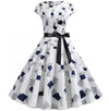 50s Dress With Modern Patterns