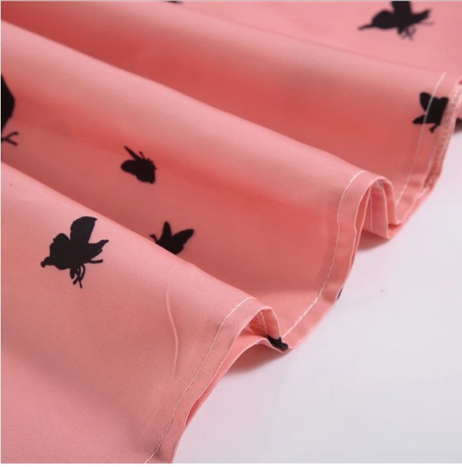 50s Dress With Butterflies