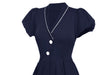 Navy 50s Dress