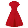 Red Cache Coeur 50s Dress