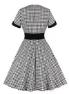 Black And White 50s Dress