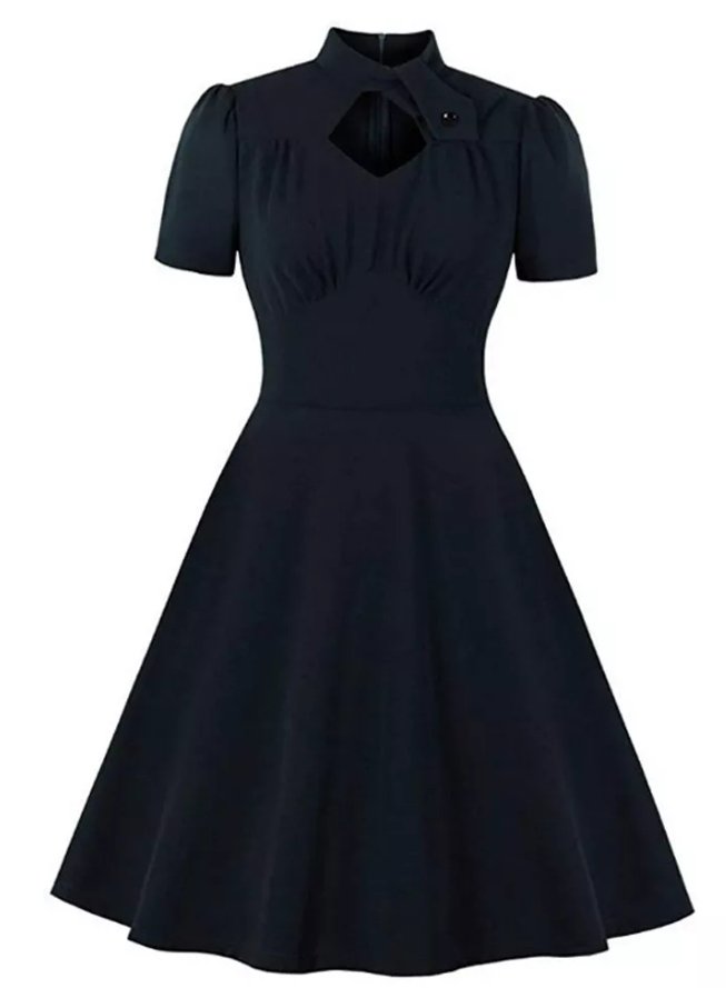 Black 50s Dress